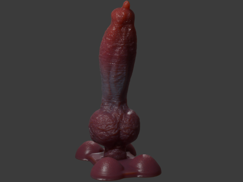 Knotplug Plug Penis Sextoy Rigged 3D Модель