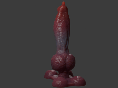Knotplug Plug Penis Sextoy Rigged 3D Модель
