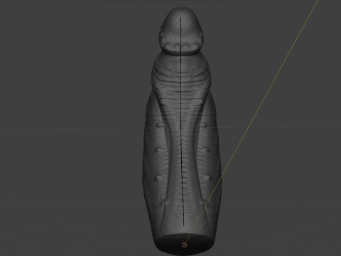 Minros Azure Demon Penis Sextoy Rigged 3D 모델