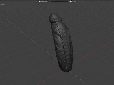 Minros Azure Demon Penis Sextoy Rigged 3D 모델