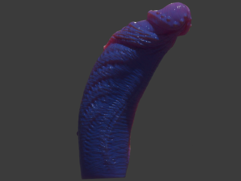 Minros Azure Demon Penis Sextoy Rigged 3D 모델