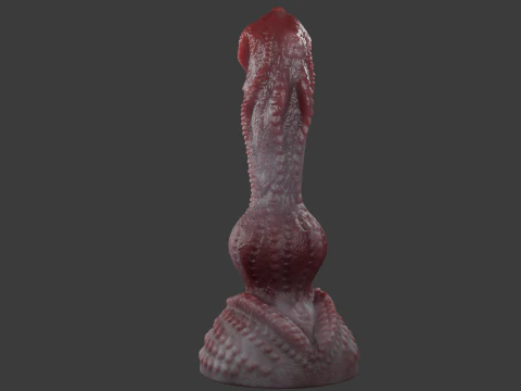 Fantasy Alatruz Dragon Penis Sextoy Rigged 3D Model