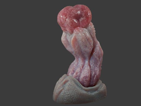 Dragon King Penis Sextoy Rigged 3D Model