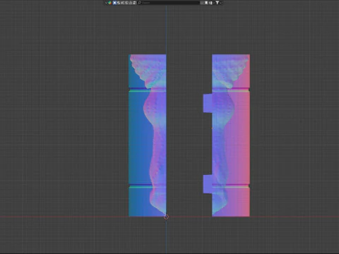 Alatruz Printready Fantasy Penis Sextoy Mold 3D Model