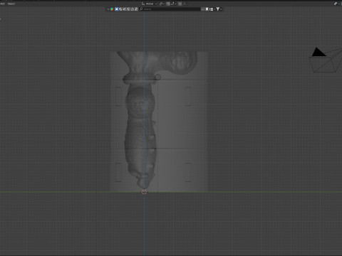Print Ready Hellhound Dog Penis Mold Model do druku 3D