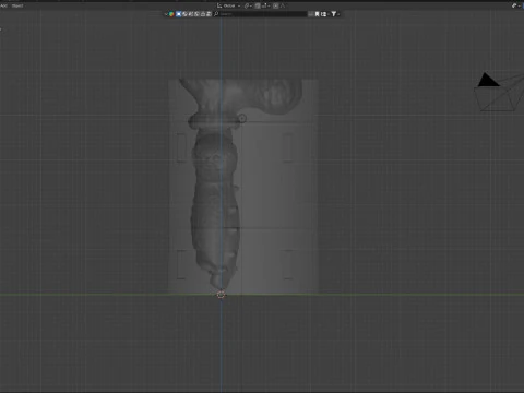 Print Ready Hellhound Dog Penis Mold 3D Print Model
