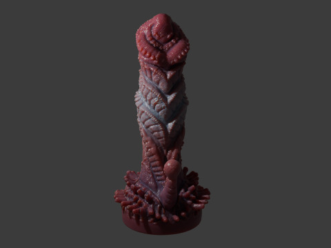Zorriox Dragon Penis Sextoy Rigged 3D 模型