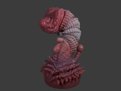 Zorriox Dragon Penis Sextoy Rigged 3D 模型