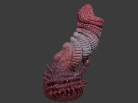 Zorriox Dragon Penis Sextoy Rigged 3D 模型