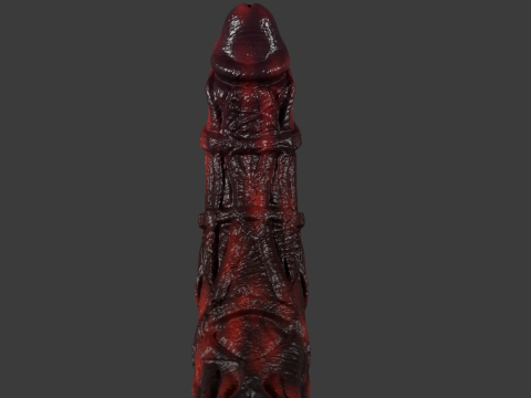 Molgrith Demon Penis Sextoy Rigged 3D Модель