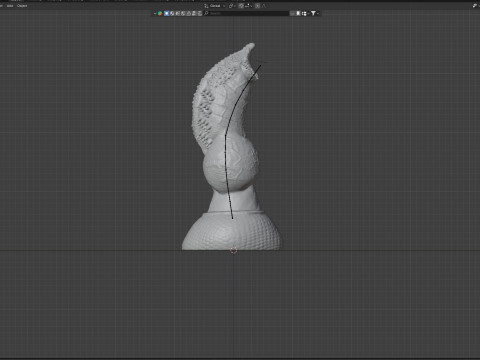 Fantasy Draco Felyne Penis Sextoy Rigged 3D Модель