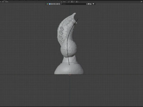Fantasy Draco Felyne Penis Sextoy Rigged 3D Model