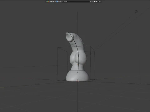 Fantasy Draco Felyne Penis Sextoy Rigged 3D Model