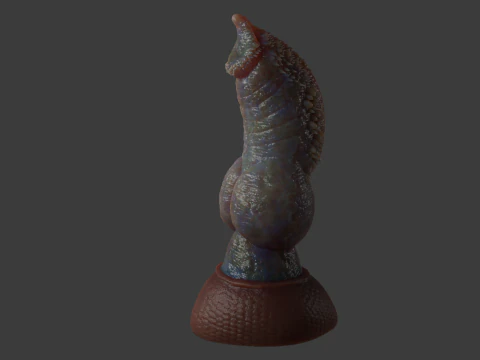 Fantasy Draco Felyne Penis Sextoy Rigged 3D Model
