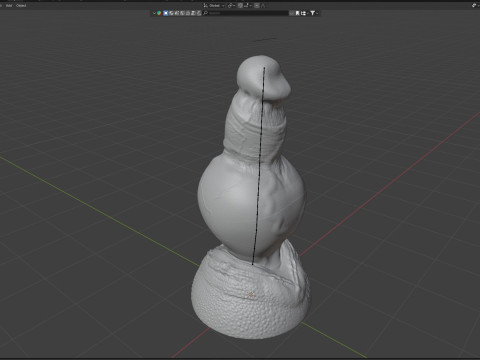 Tork Fantasy Dragon Penis Sextoy Rigged 3D Model