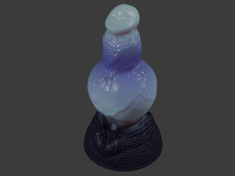 Tork Fantasy Dragon Penis Sextoy Rigged 3D Model
