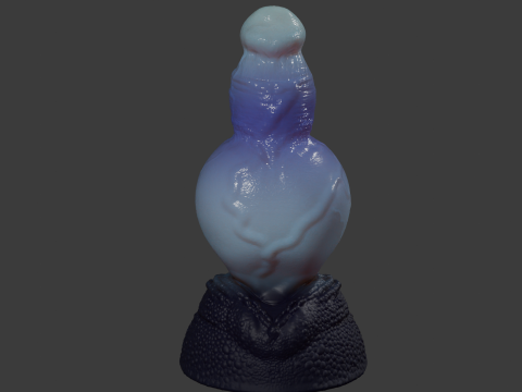 Tork Fantasy Dragon Penis Sextoy Rigged 3D Model