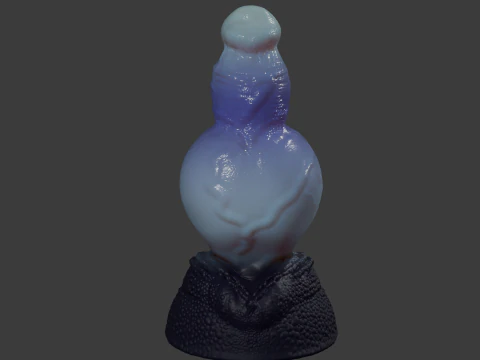 Tork Fantasy Dragon Penis Sextoy Rigged 3D Model