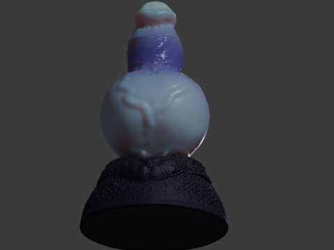 Tork Fantasy Dragon Penis Sextoy Rigged 3D Model