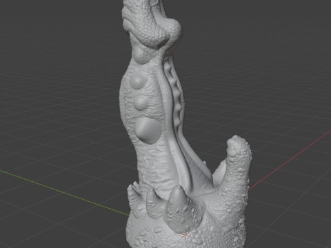 幻想 Rosagante 龙 阴茎 性玩具 3D 模型