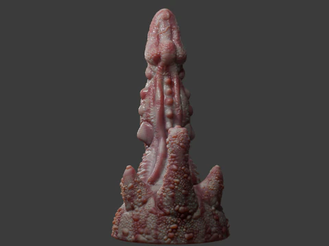Fantasy Rosagante Dragon Penis Sextoy 3D Model