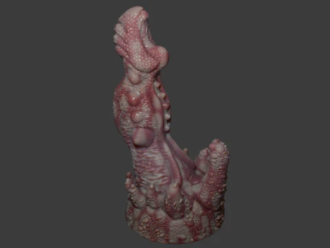 Fantasy Rosagante Dragon Penis Sextoy 3D Model
