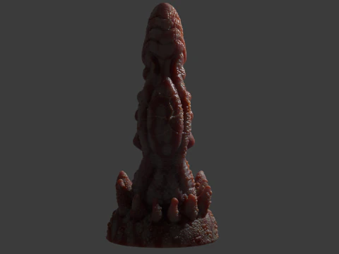 Fantasy Rosagante Dragon Penis Sextoy 3D Model