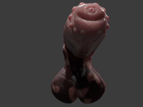Fantasy Taurus Monster Bull Penis Sextoy Rigged 3Dモデル