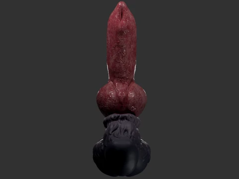 Fantasy Boxxx Werewolf Penis Sextoy 3D Model