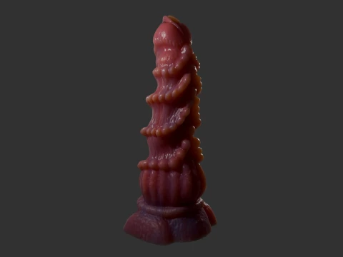 Fantasy Beligrosso Dragon Penis Rigged 3D Model