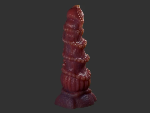 Fantasy Beligrosso Dragon Penis Rigged 3D Model