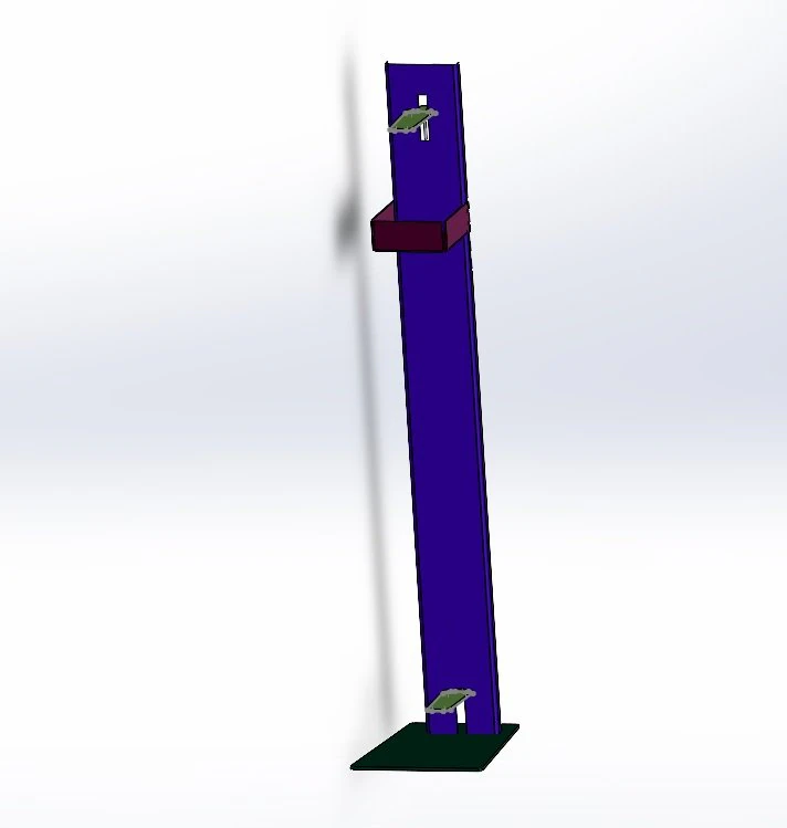 disinfectant stand 3D Model .c4d .max .obj .3ds .fbx .stl .blend 