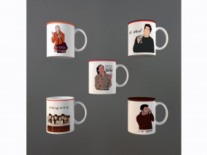 series mugs 3D 모델