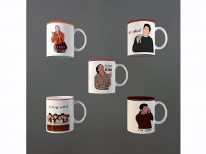 tazze di serie Modello 3D