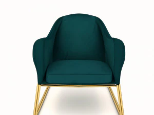 low poly sofa 3D Model