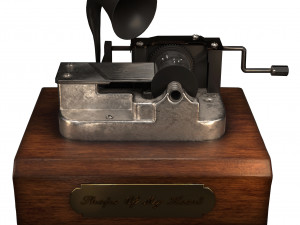 music box Modelo 3D