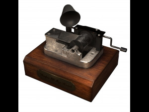 music box Modelo 3D