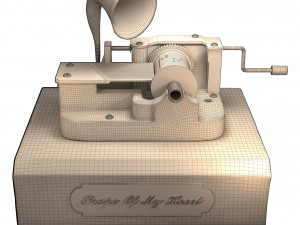 music box Modelo 3D