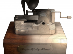 music box Modelo 3D