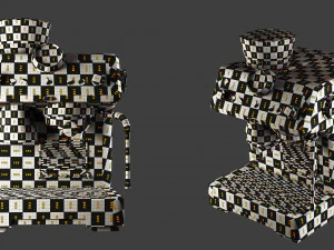 la especialista m&aacute;quina de caf&eacute; expresso 4k texturas pbr Modelo 3D