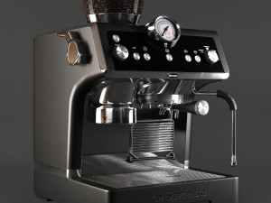 la specialista espresso machine 4k pbr textures Modèle 3D