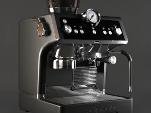 la especialista m&aacute;quina de caf&eacute; expresso 4k texturas pbr Modelo 3D