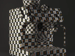 la especialista m&aacute;quina de caf&eacute; expresso 4k texturas pbr Modelo 3D