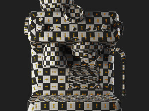 la specialista espresso machine 4k pbr textures Modèle 3D