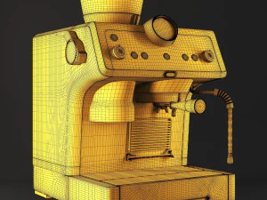 la especialista m&aacute;quina de caf&eacute; expresso 4k texturas pbr Modelo 3D