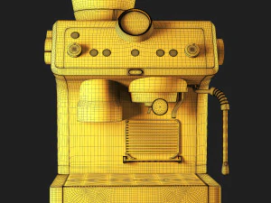 la especialista m&aacute;quina de caf&eacute; expresso 4k texturas pbr Modelo 3D