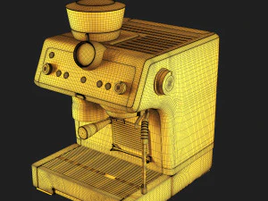 la especialista m&aacute;quina de caf&eacute; expresso 4k texturas pbr Modelo 3D