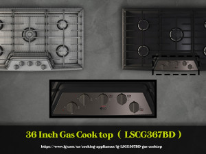lg appliance collection 3D Model