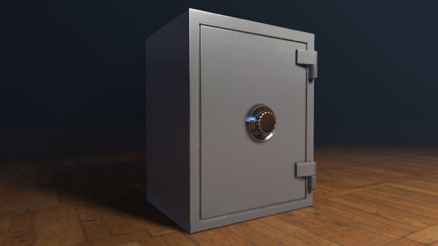 locker - 04 3D Model .c4d .max .obj .3ds .fbx .stl .blend 