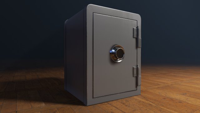 locker - 01 3D Model .c4d .max .obj .3ds .fbx .stl .blend 